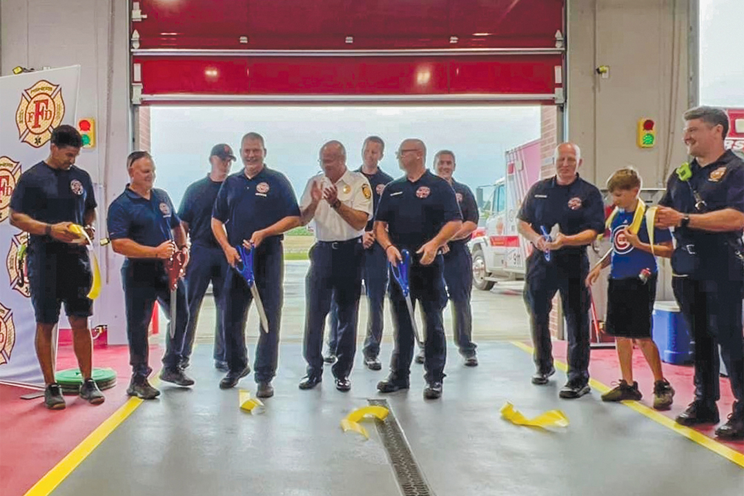 Fishers celebrates new fire station, baby box