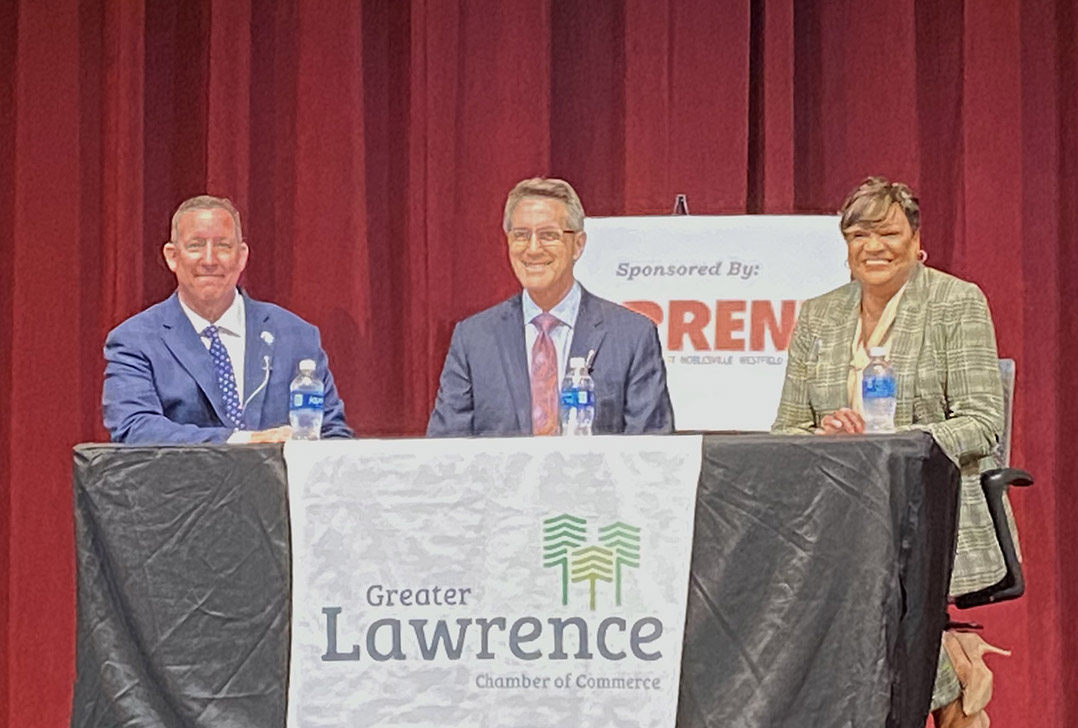 Lawrence mayoral candidates raise combined total of about $600K
