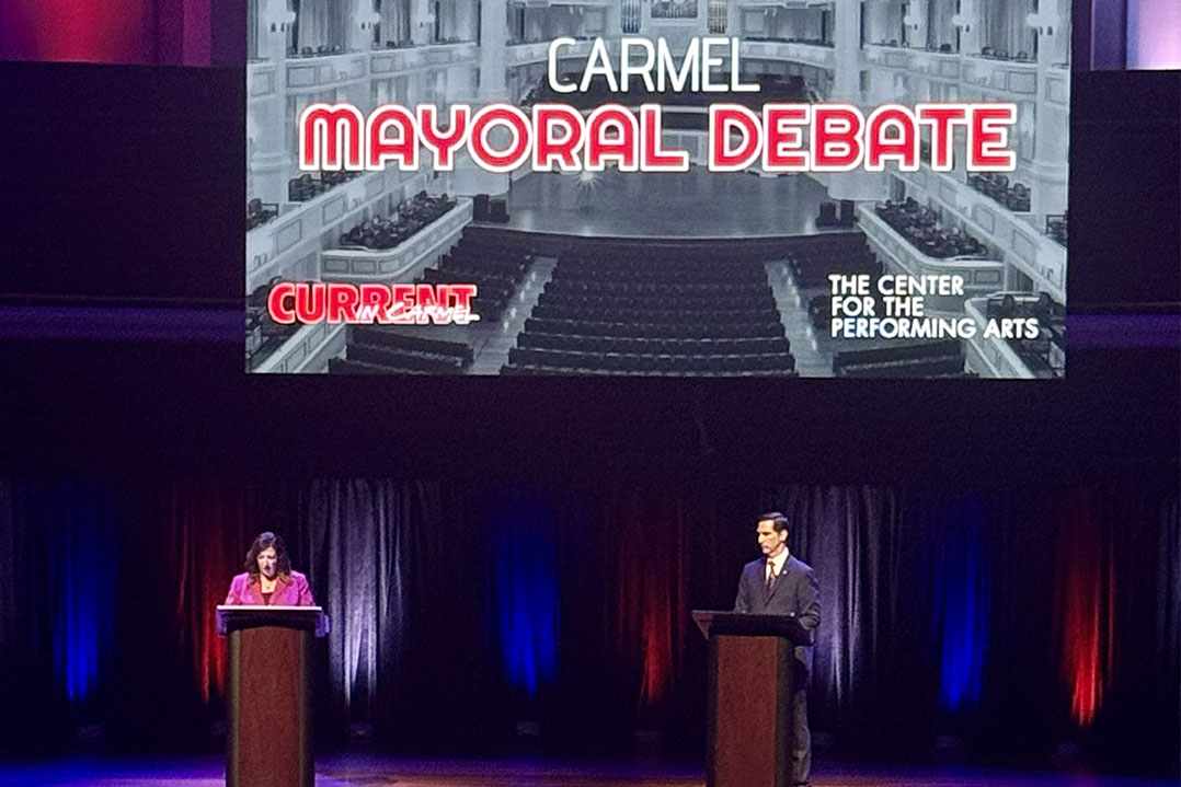 Carmel mayoral candidates square off in debate