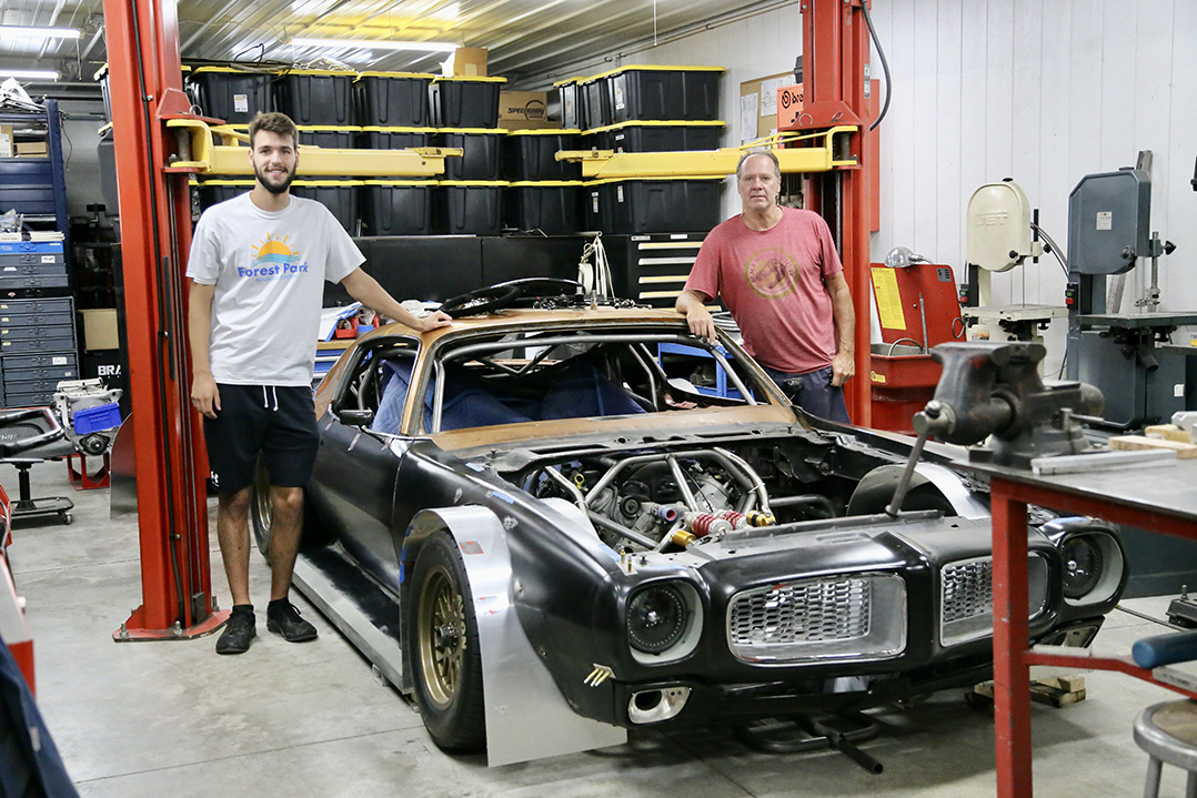 Muscle car: Noblesville father/son duo build custom Pontiac Firebird