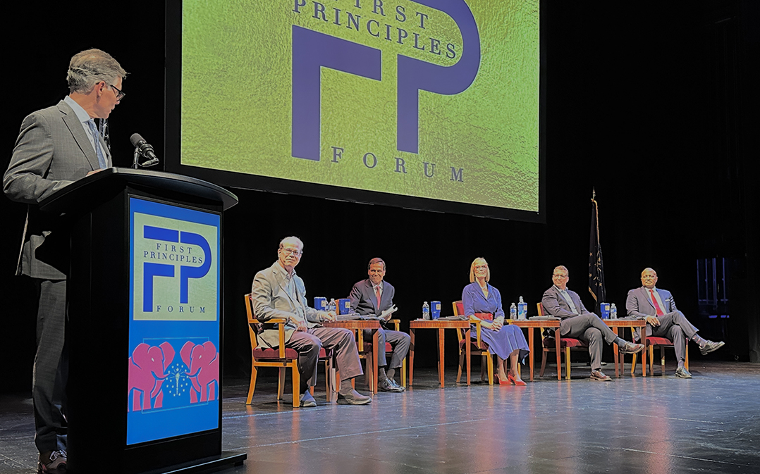 Republican gubernatorial candidates talk education, economy at Carmel forum