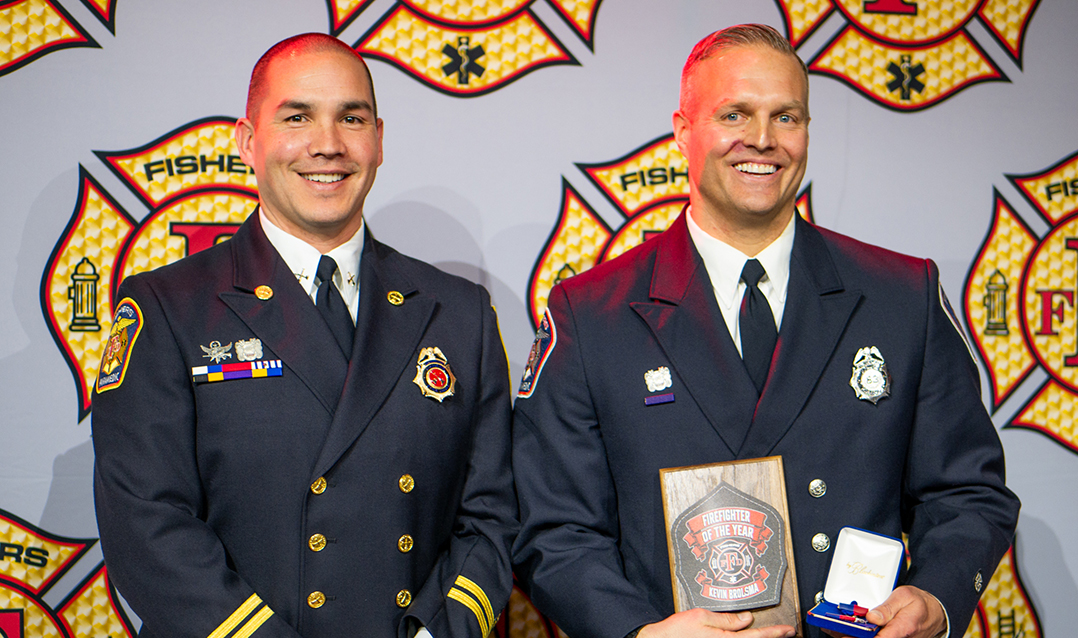 Fishers Fire Department honors outstanding personnel