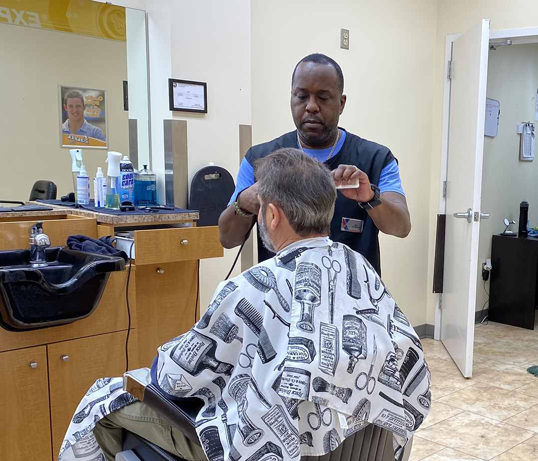 Base Barber: Army veteran gives military cuts to active-duty, veterans at Fort Harrison