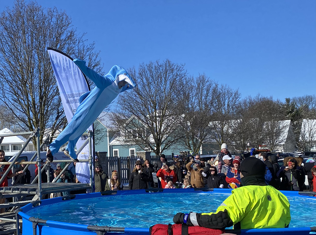 Polar Plunge: Teams take a cold dip at Geist to raise funds for Special Olympics
