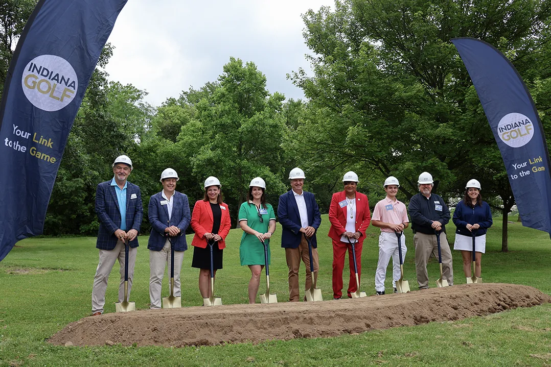 On the green: Indiana Golf breaks ground on new Fort Ben Headquarters