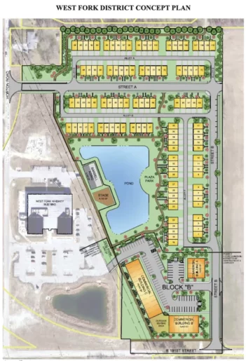 West Fork Whiskey site plan