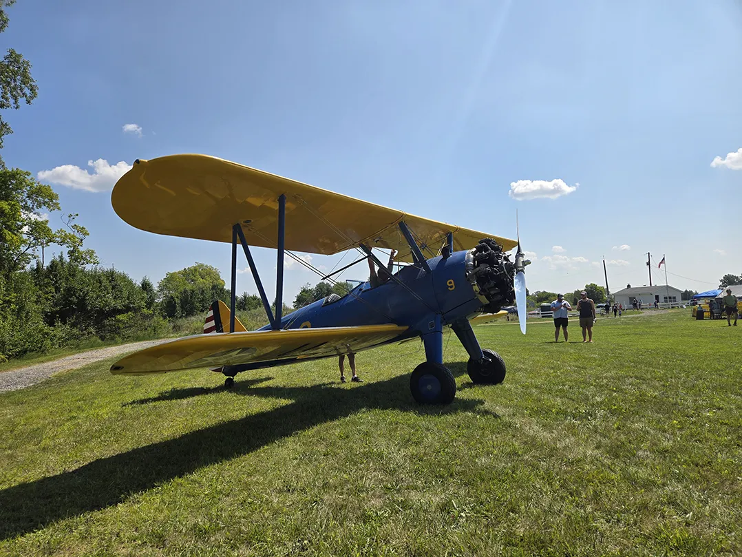 aviation day Stearman biplane9