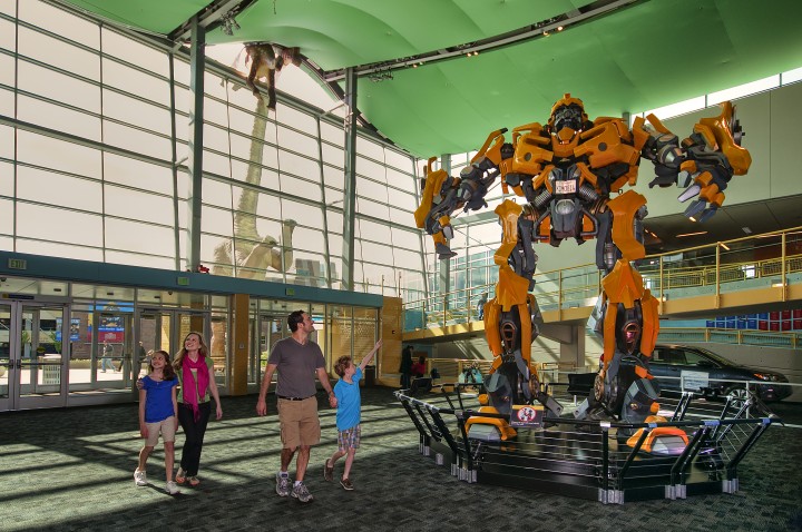 A Transformer inside the Indianapolis Children’s Museum. (Submitted photo)